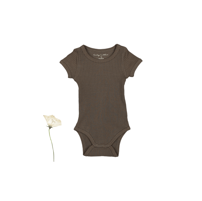 The Short Sleeve Onesie - Cocoa