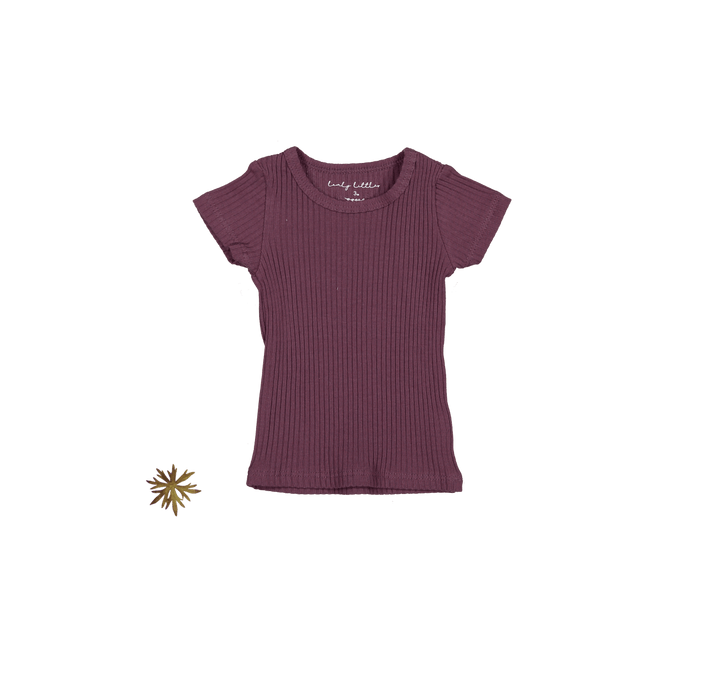 The Short Sleeve Tee - Mulberry