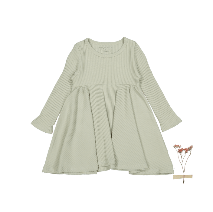 The Long Sleeve Dress - Mist