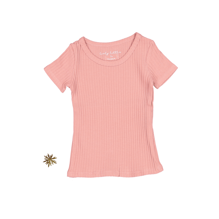 The Short Sleeve Tee - Rose