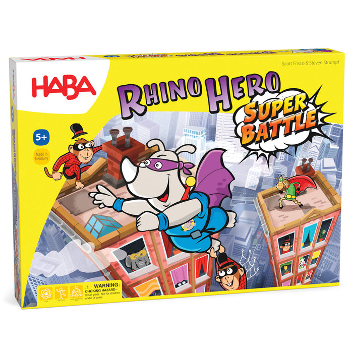 Rhino Hero - Super Battle Stacking Game - Nature Baby Outfitter