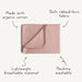 Ribbed Baby Blanket - Nature Baby Outfitter
