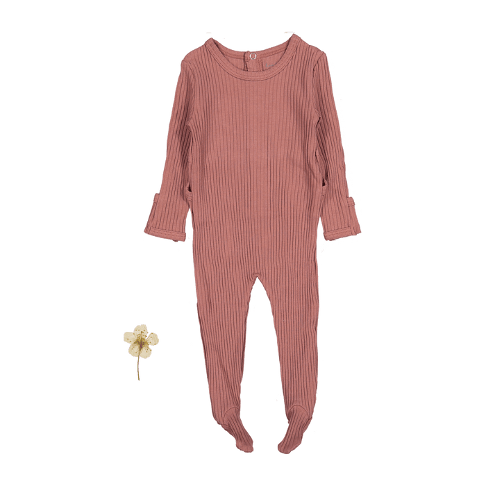 The Romper - Rosewood Ribbed