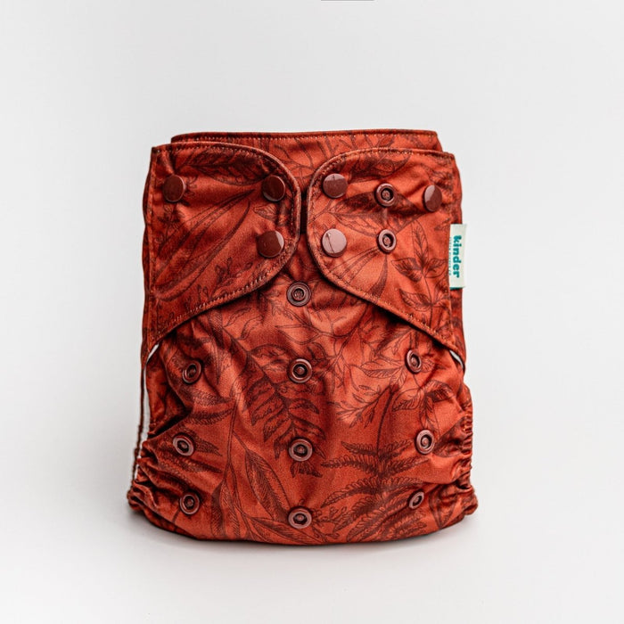 Nature: Essentials Pocket Cloth Diaper with Athletic Wicking Jersey, Grows with your Baby