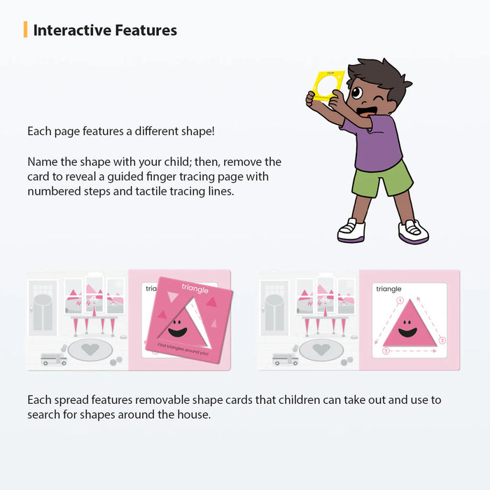 Shapes are Everywhere - Interactive Think! Board Book