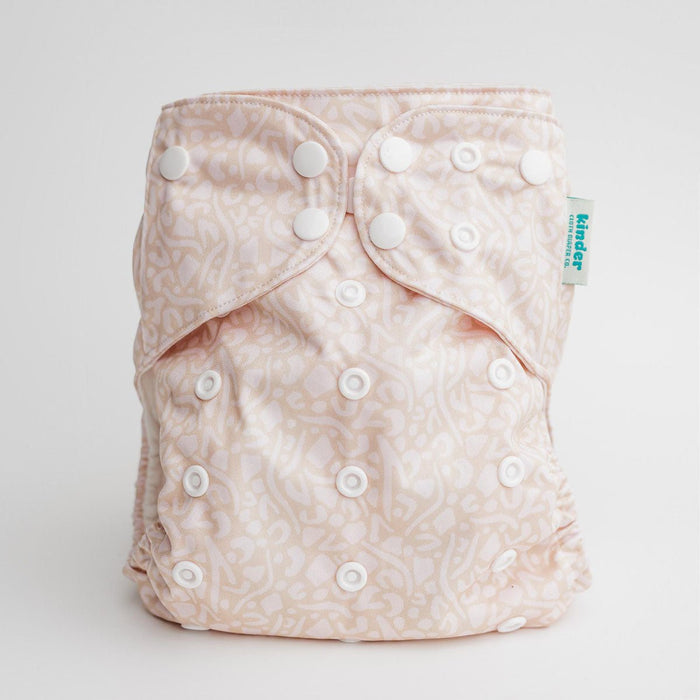 Abstract: Essentials Pocket Cloth Diaper with Athletic Wicking Jersey, Grows with your Baby