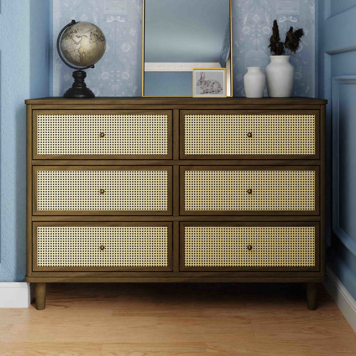 Namesake Marin with Cane 6-Drawer Dresser