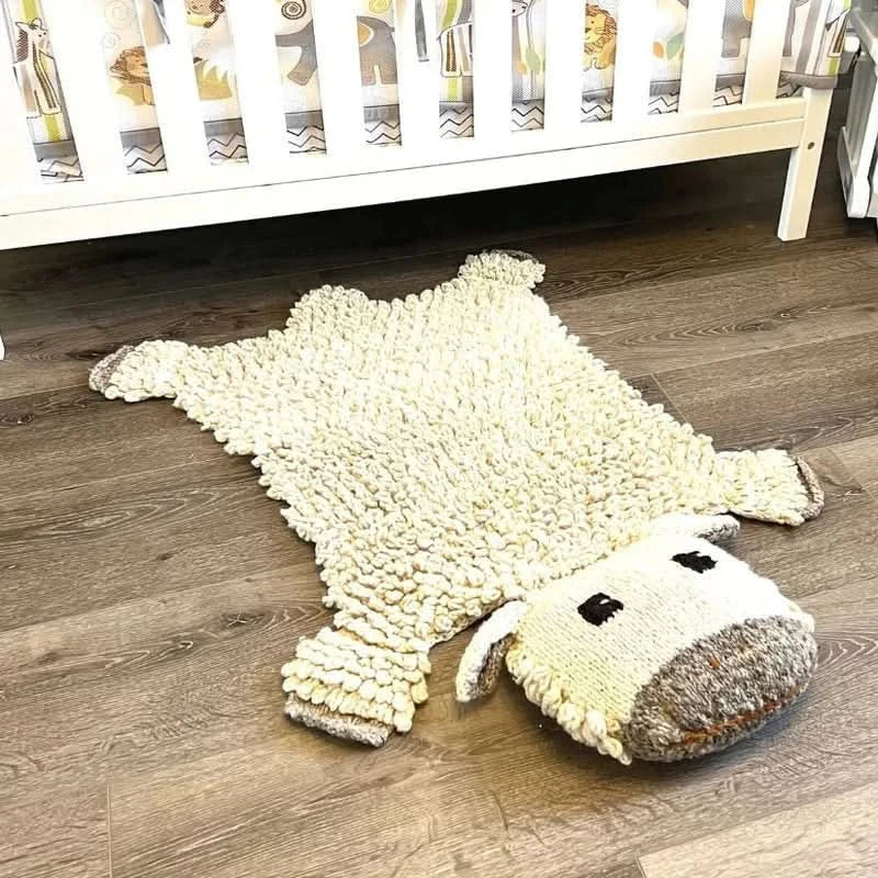 Organic Wool Play Mat + Nursery Rug | Sheep — Nature Baby Outfitter
