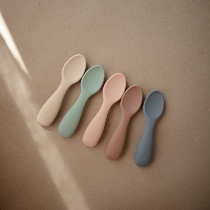 Silicone Toddler Starter Spoons - Nature Baby Outfitter