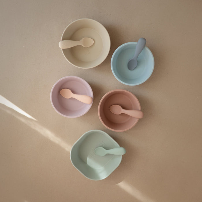 Silicone Toddler Starter Spoons - Nature Baby Outfitter