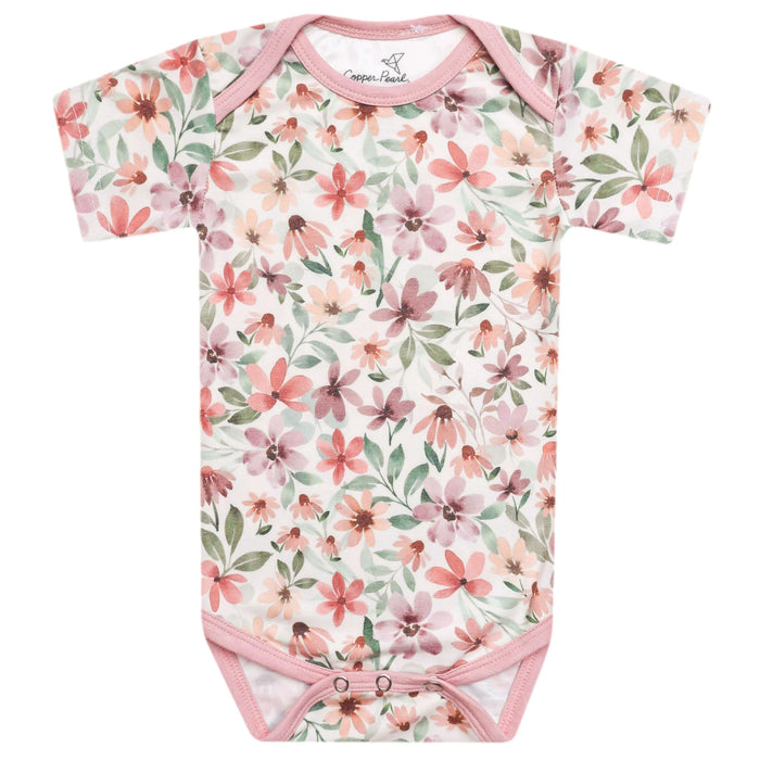 Natalie Short Sleeve Bodysuit - Nature Baby Outfitter