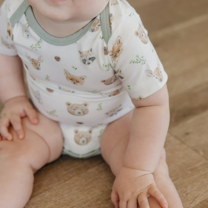 Wilder Short Sleeve Bodysuit - Nature Baby Outfitter