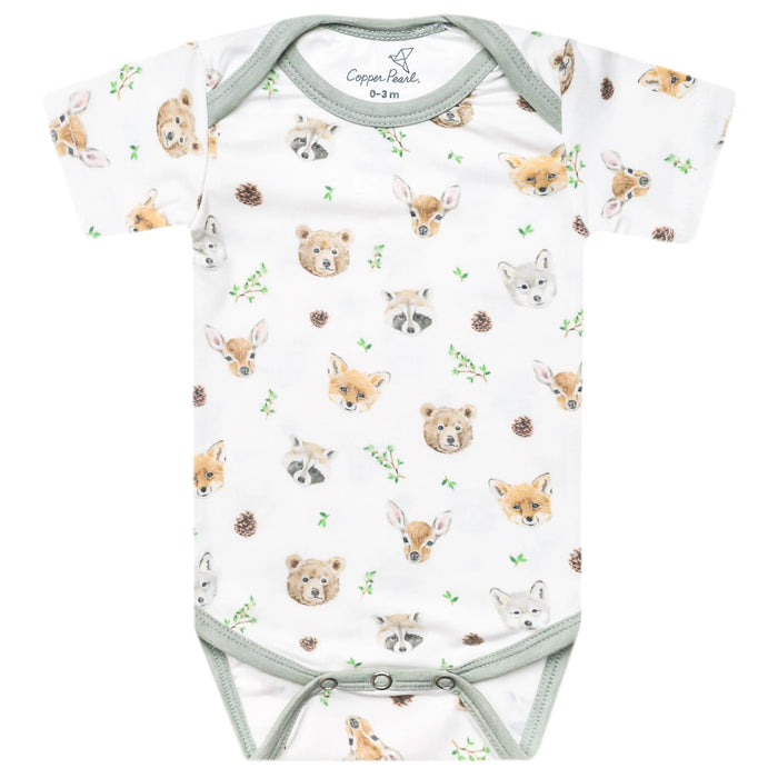 Wilder Short Sleeve Bodysuit - Nature Baby Outfitter