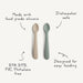 Silicone Feeding Spoons - Nature Baby Outfitter