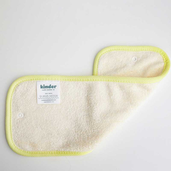 Regular - Yellow - Essential Cloth Diaper Insert - Bamboo Viscose