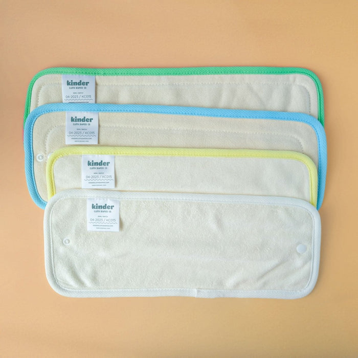 Regular - Yellow - Essential Cloth Diaper Insert - Bamboo Viscose