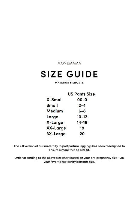 Maternity Athletic Shorts - Black - Nature Baby Outfitter