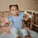 Linen Pacifier Clip 2-Pack - Nature Baby Outfitter