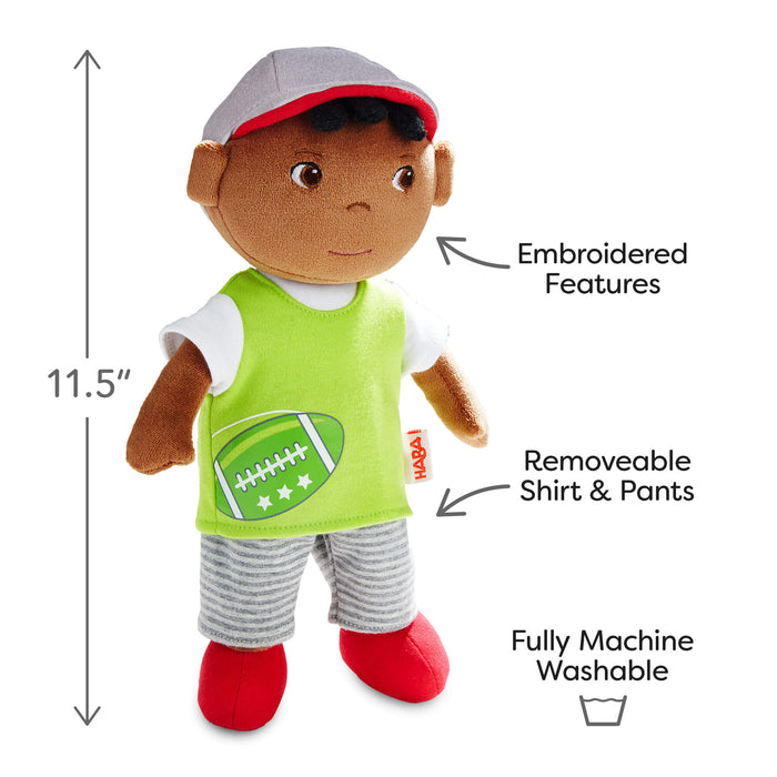 Snug Up Soft Doll Mason - Nature Baby Outfitter