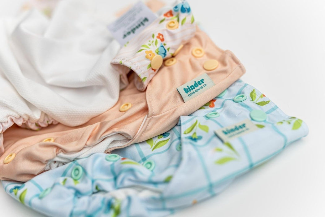 Reusable Swim Diapers with Athletic Wicking Jersey (7-60lbs)