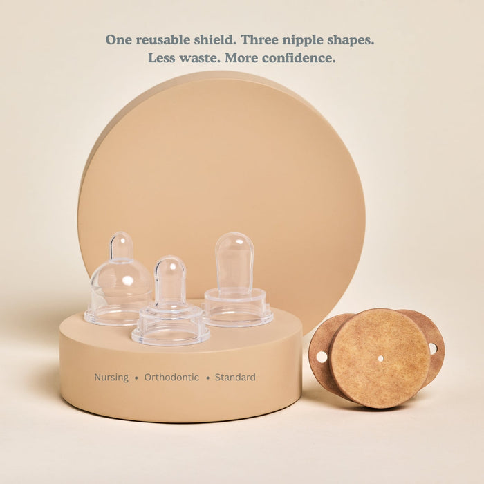 2 Pack Bundle: Newborn Pacifier Starter Kit