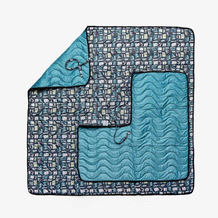 Anywhere Adventure Play Mat, Featuring Quilted Wipeable Machine Washable Fabric