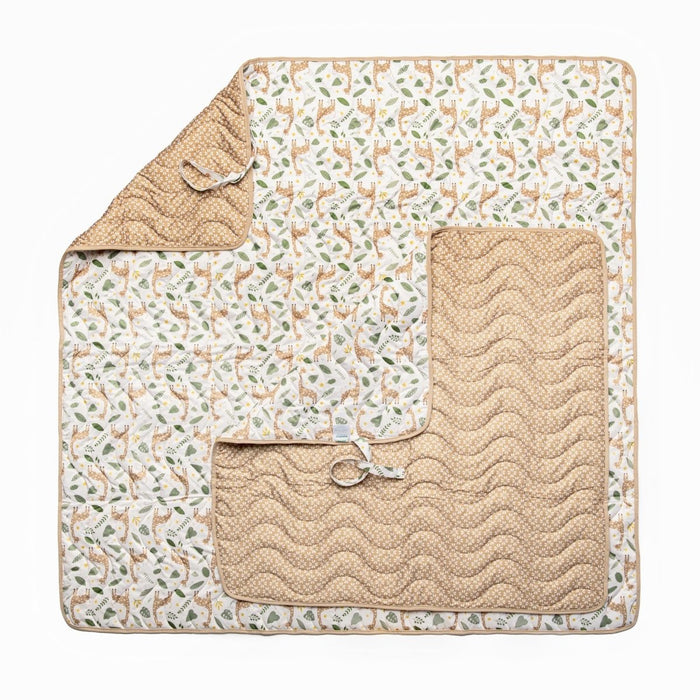 Anywhere Adventure Play Mat, Featuring Quilted Wipeable Machine Washable Fabric