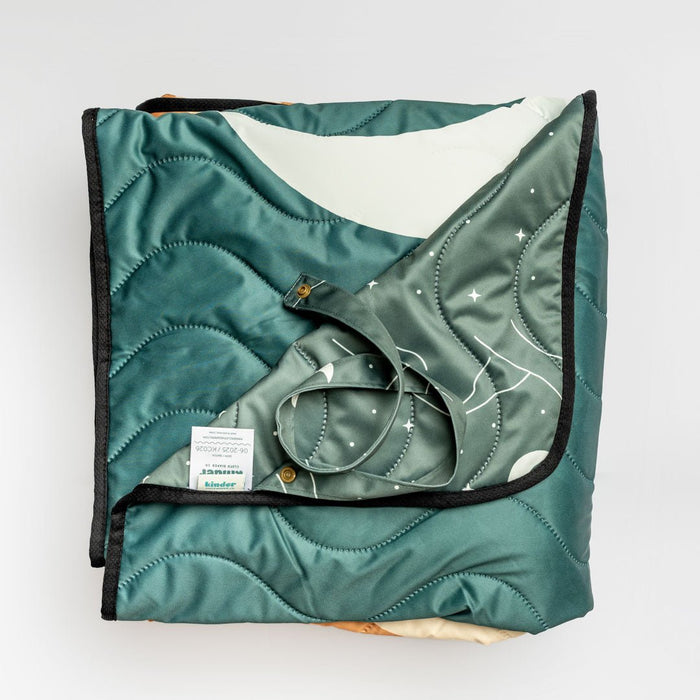 Anywhere Adventure Play Mat, Featuring Quilted Wipeable Machine Washable Fabric