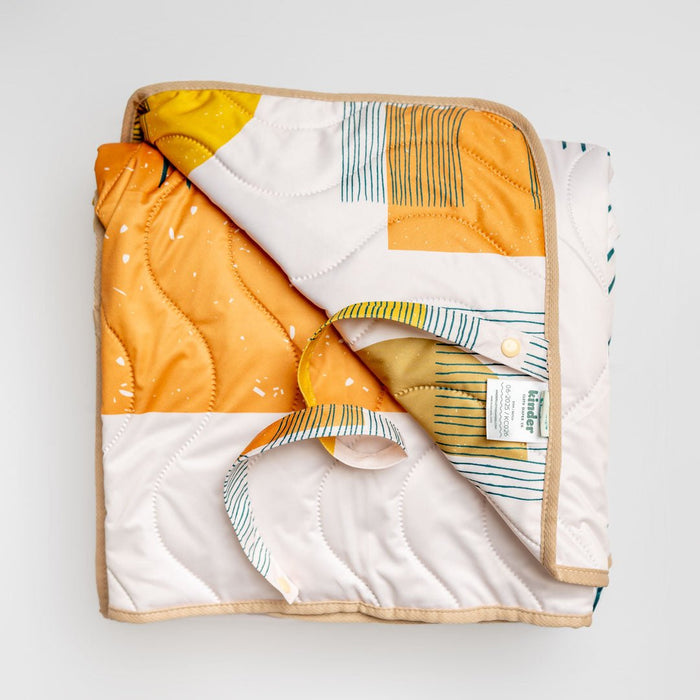 Anywhere Adventure Play Mat, Featuring Quilted Wipeable Machine Washable Fabric