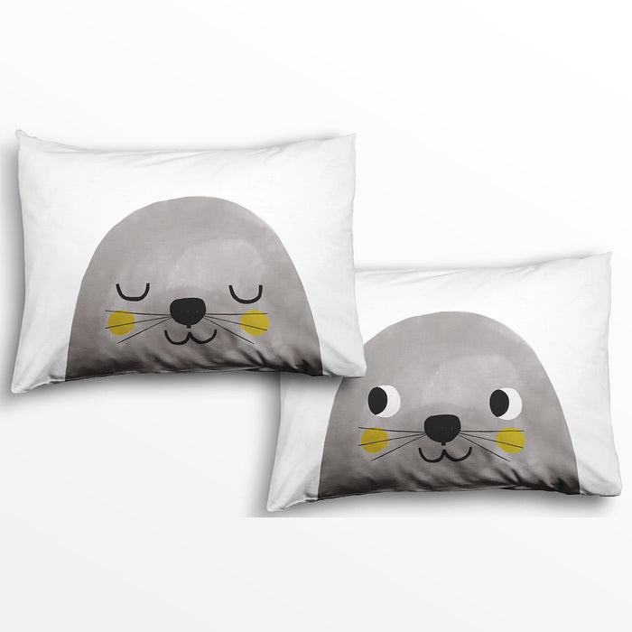 2-pack Seal Standard Size Pillowcases - Nature Baby Outfitter
