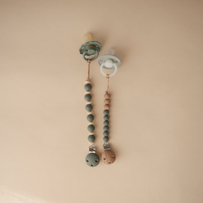 Silicone Pacifier Clip | Luna - Nature Baby Outfitter