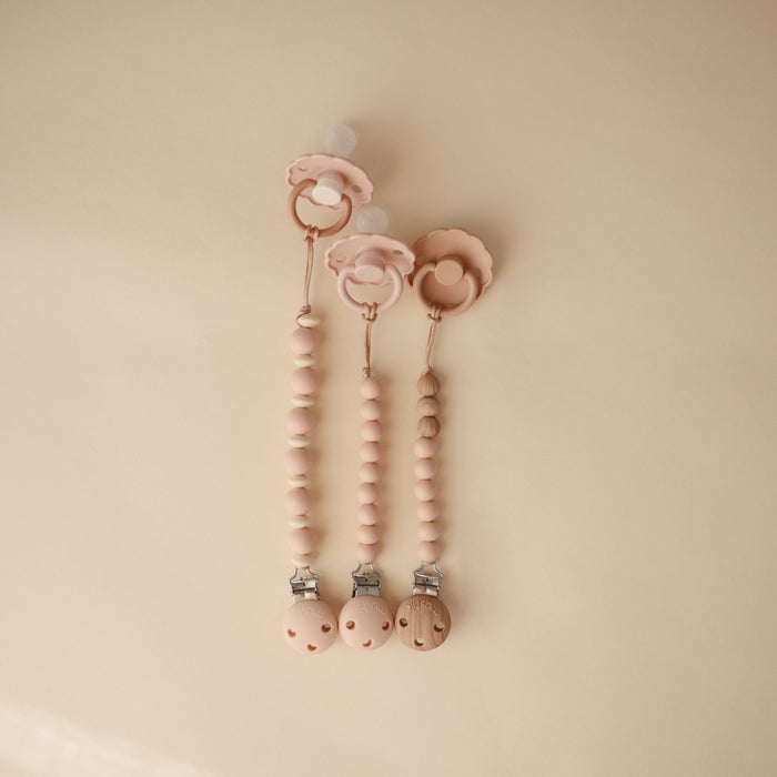Silicone Pacifier Clip | Luna - Nature Baby Outfitter