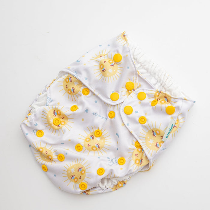 Reusable Swim Diapers with Athletic Wicking Jersey (7-60lbs)
