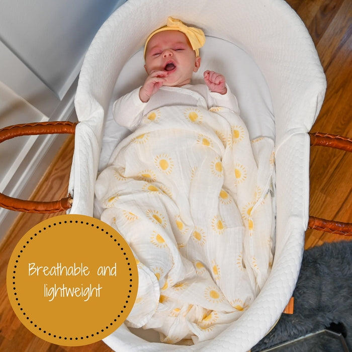 Beautiful Day Swaddle Blanket
