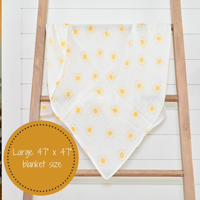 Beautiful Day Swaddle Blanket