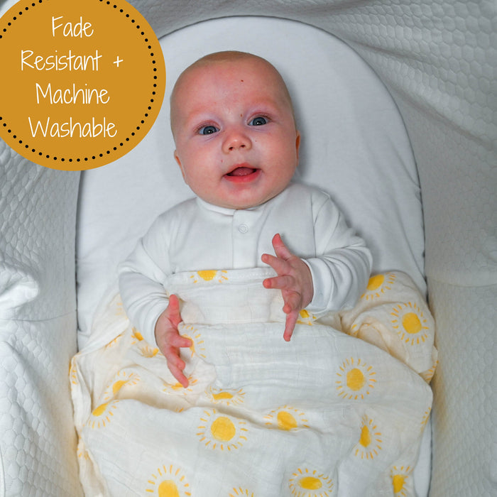 Beautiful Day Swaddle Blanket