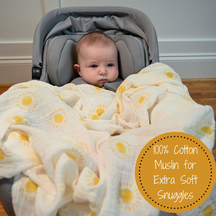 Beautiful Day Swaddle Blanket