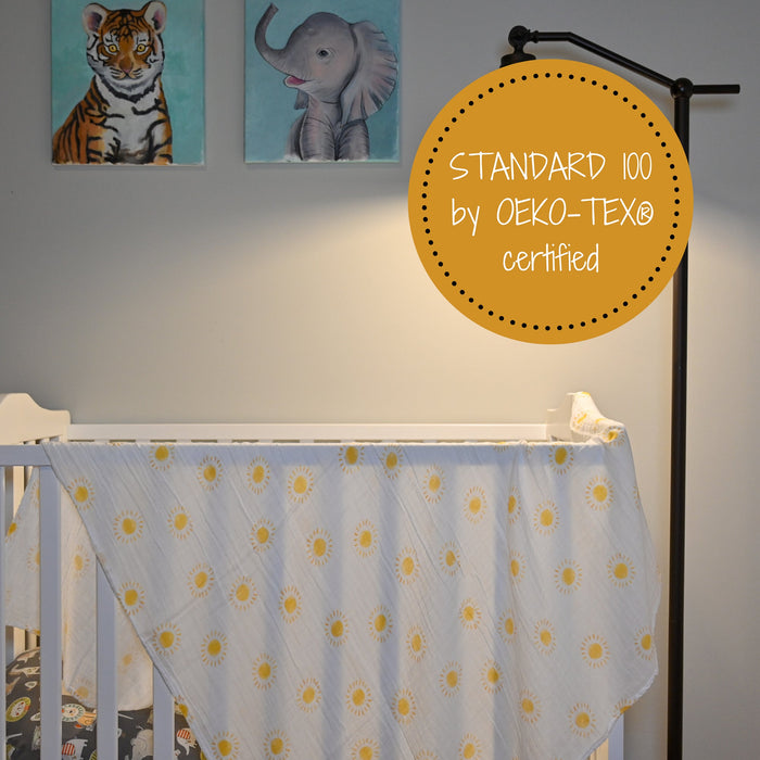 Beautiful Day Swaddle Blanket