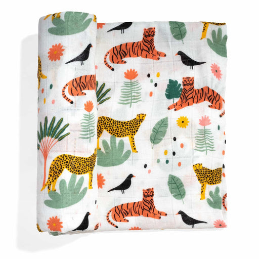 In The Jungle bamboo swaddle - Nature Baby Outfitter