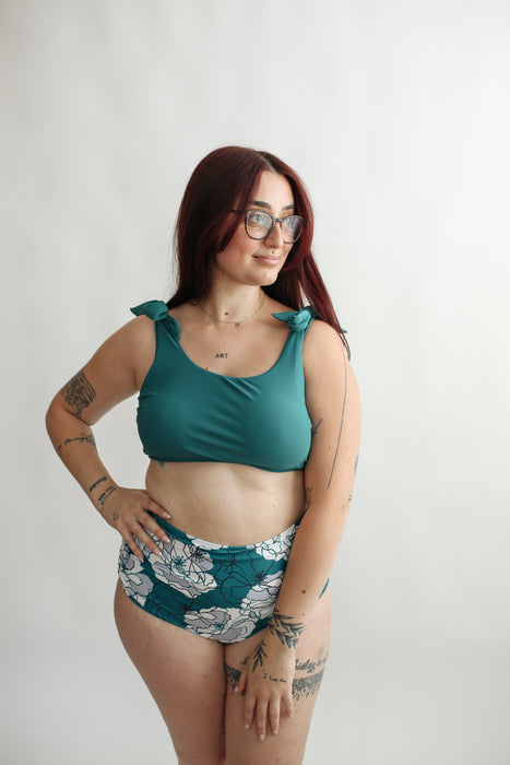 Tie Shoulder Breastfeeding Bikini Swimsuit Top - Nature Baby Outfitter