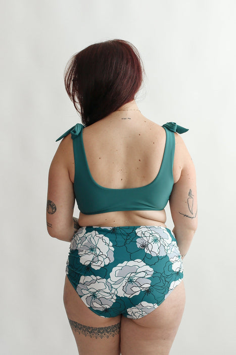 Tie Shoulder Breastfeeding Bikini Swimsuit Top - Nature Baby Outfitter