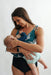 Tie Shoulder Breastfeeding Peplum Tankini Swimsuit Top - Nature Baby Outfitter