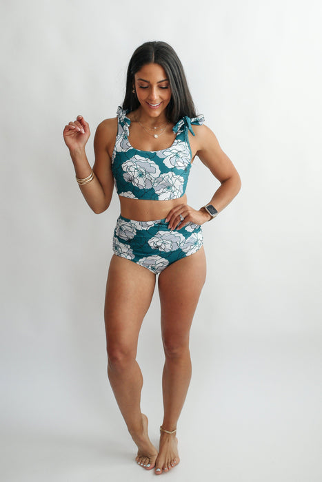 Tie Shoulder Breastfeeding Bikini Swimsuit Top - Nature Baby Outfitter