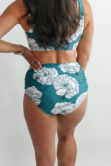 Full Coverage High Waist Bikini Bottoms - Nature Baby Outfitter