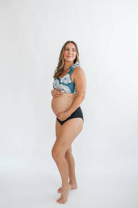 Tie Shoulder Breastfeeding Bikini Swimsuit Top - Nature Baby Outfitter