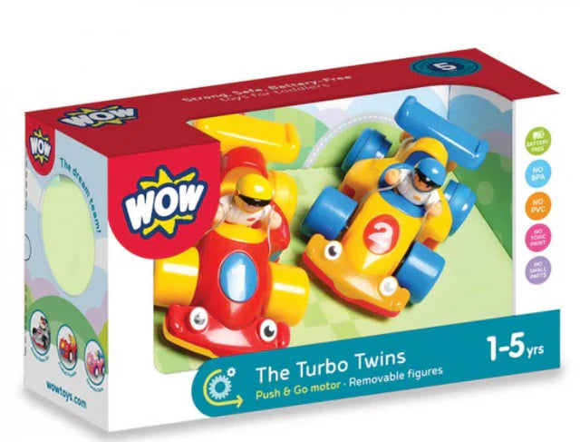 The Turbo Twins Racing Car Set