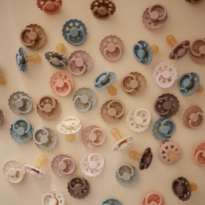 FRIGG Andersen Fairytale Natural Rubber Pacifier 2-Pack - Nature Baby Outfitter