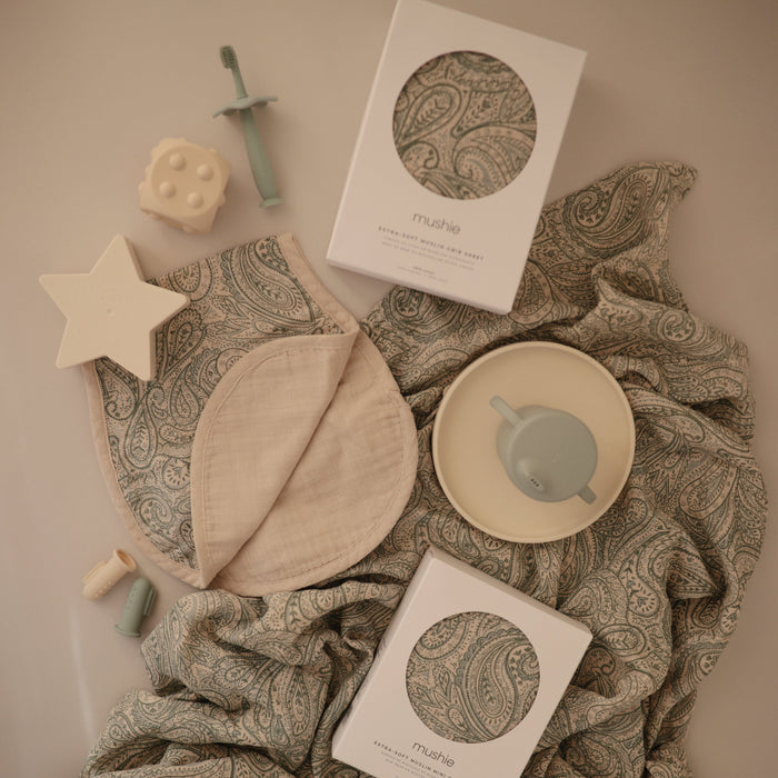 Organic Cotton Muslin Burp Cloth 2-Pack - Nature Baby Outfitter