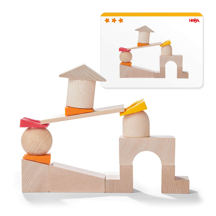 Teetering Towers Wooden Blocks - Nature Baby Outfitter