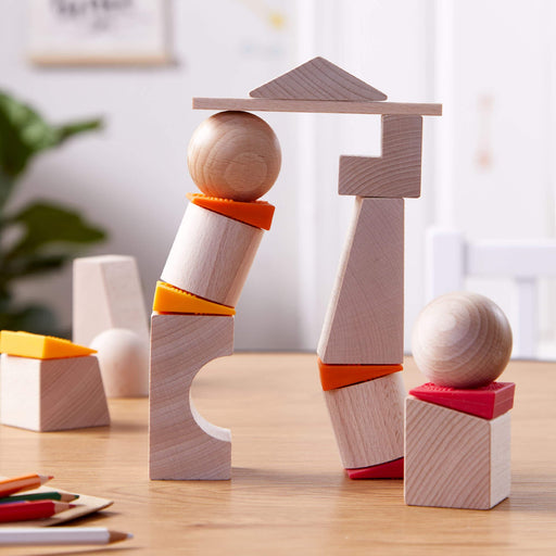 Teetering Towers Wooden Blocks - Nature Baby Outfitter
